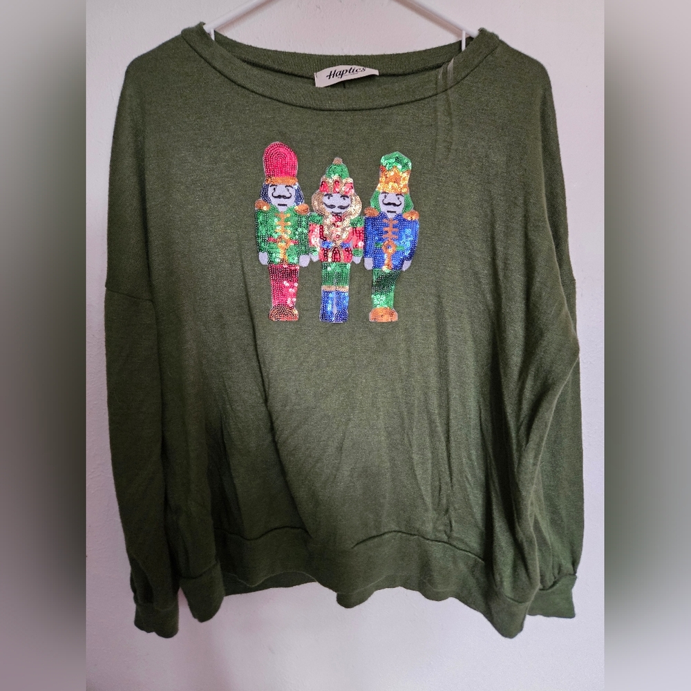 Haptics Nutcracker Sweater